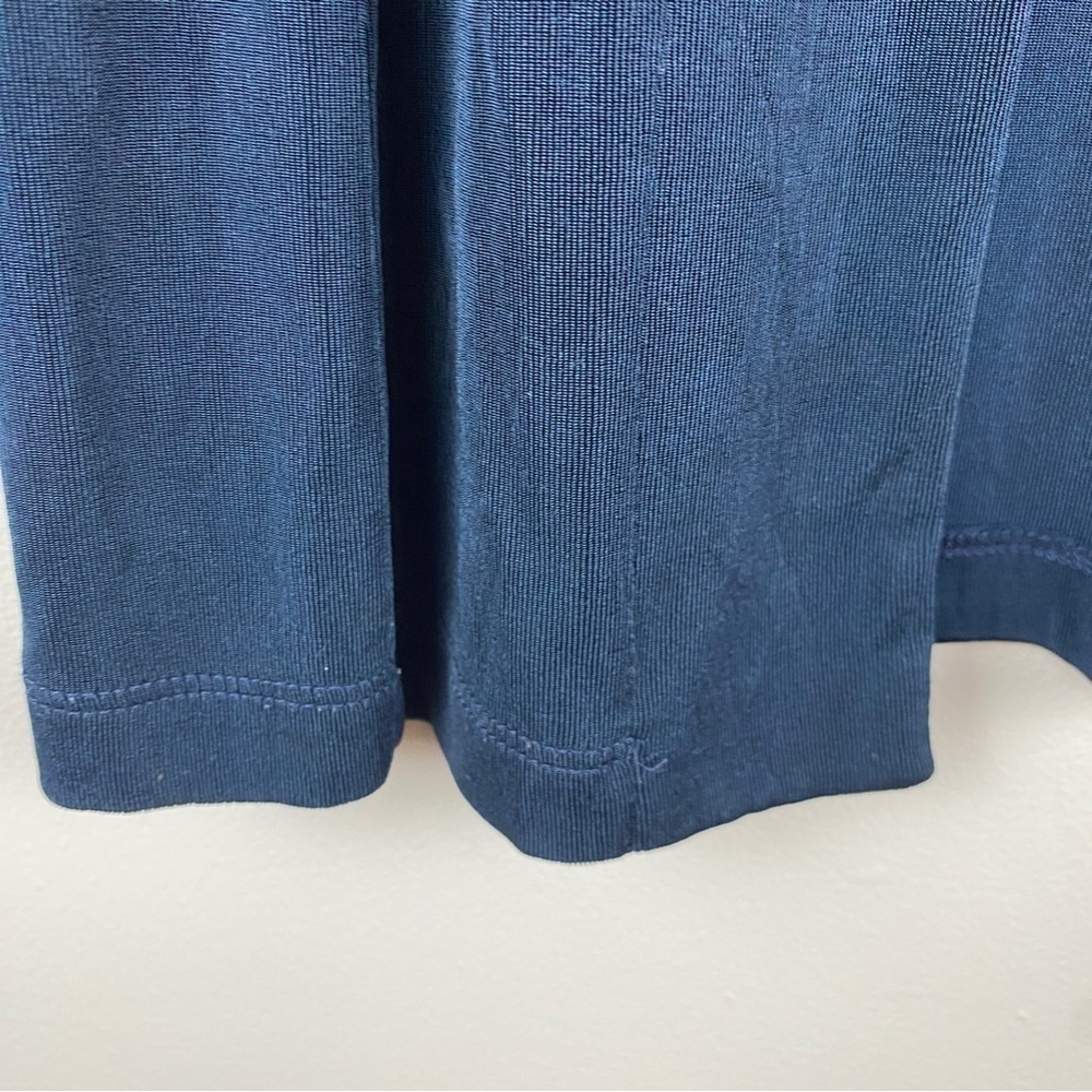 ✨3/$21✨ Chico’s Travelers Open Front Travel Jacket Cardigan Blue Size 0 (Small) - Picture 7 of 11